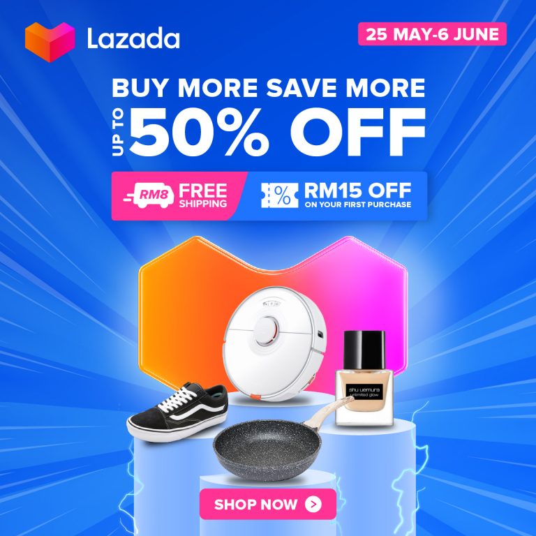 [UP to 50% OFF] Stay Safe & Shop From Home in Lazada Malaysia